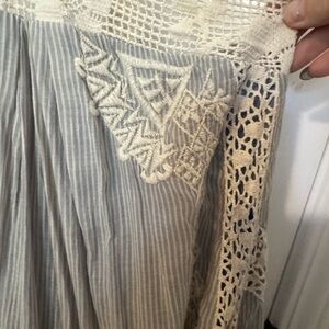 Free people Victoria falls maxi dress.